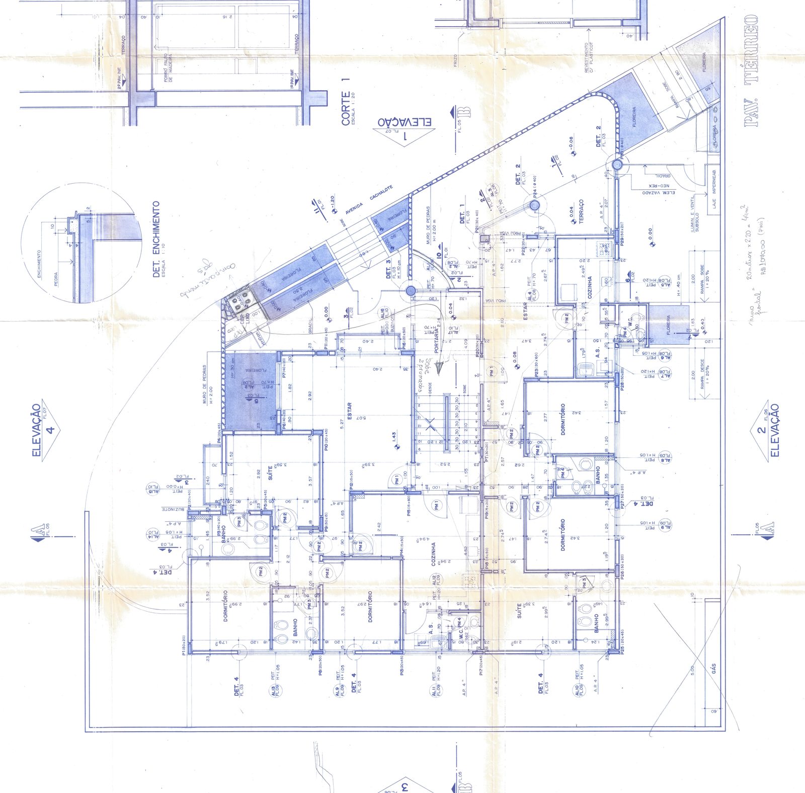Planta baixa do térreo