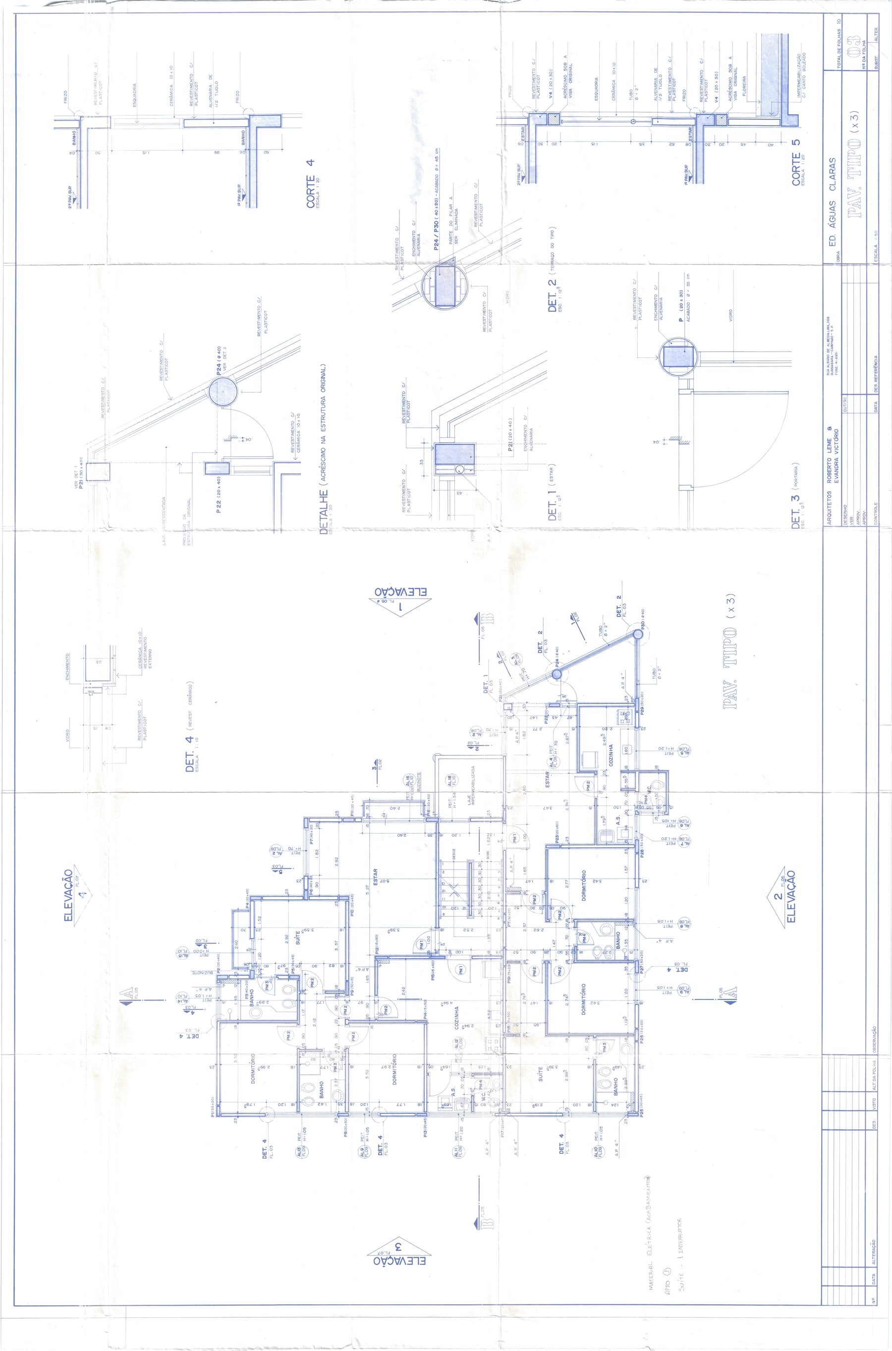 Prancha 03/10 — Pavimento Tipo (x3)
